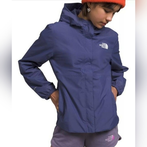 The North Face Other - The North Face - Antora Rain Jacket - Girls size small 7/8 EUC